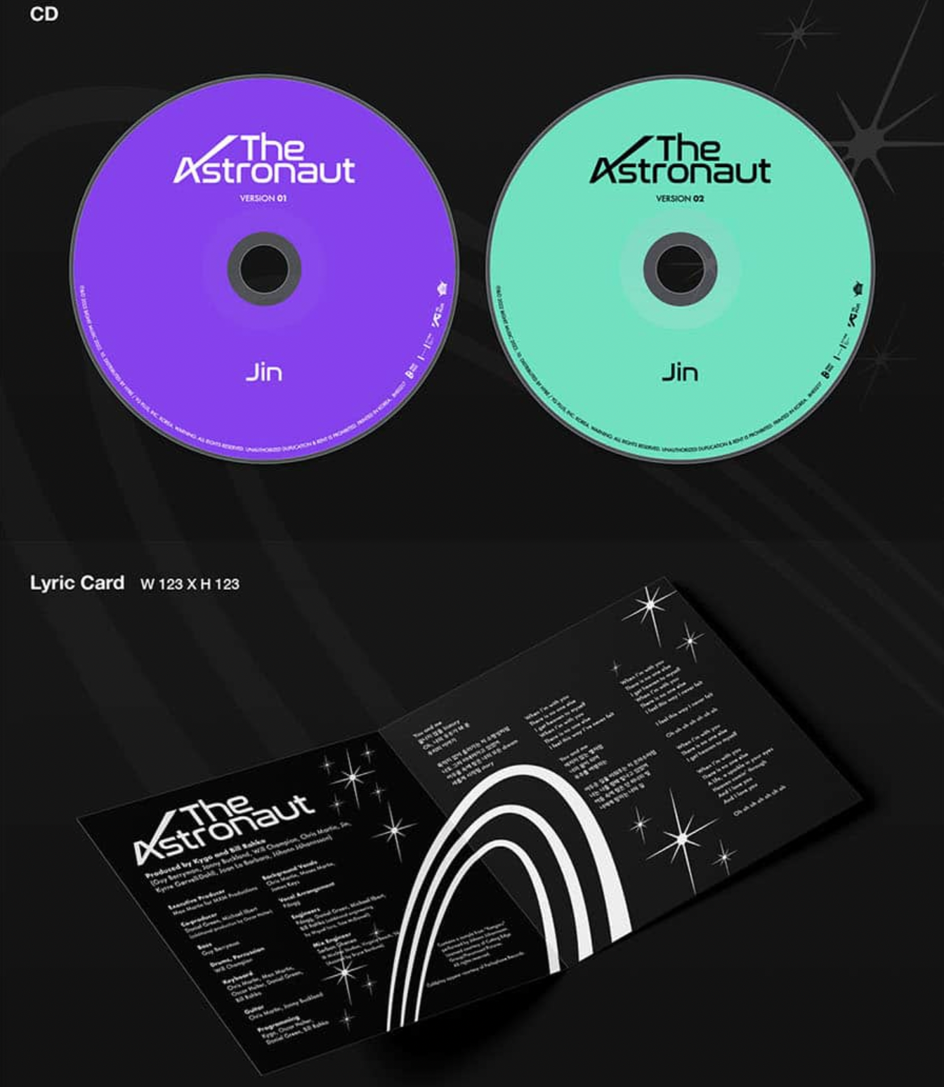 BTS (JIN) – The Astronaut