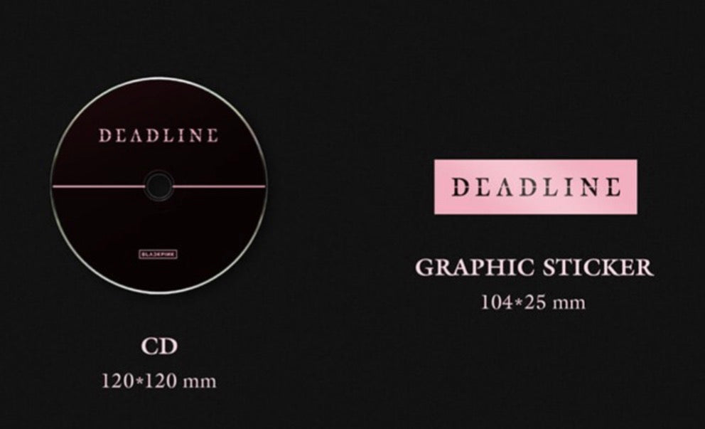 BLACKPINK 3rd MINI ALBUM [DEADLINE] (PINK Ver.)