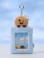 BT21 - PLUSH PHOTOCARD HOLDER KEYRING BUSAN