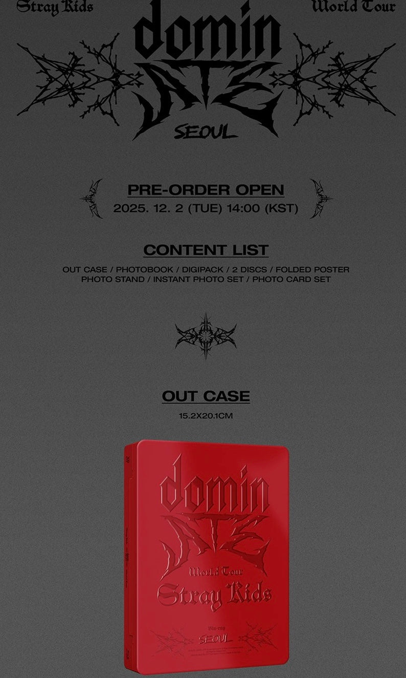 STRAY KIDS – World Tour dominATE SEOUL Blu-ray