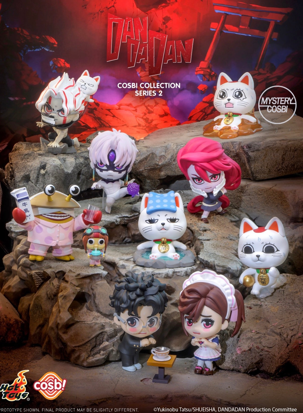 COSBI DanDaDan Action Figure SERIES 2 Blind Box - Original