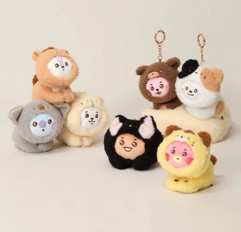 BT21 - BABY MORE FLUFFY PLUSH KEYRING - Neko Pop