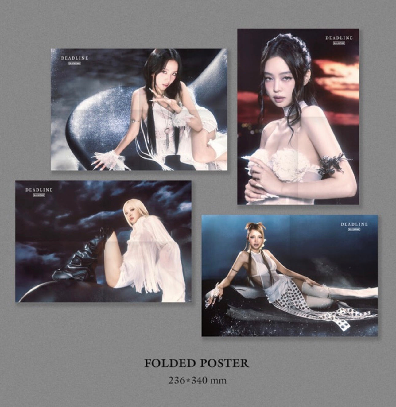 BLACKPINK 3rd MINI ALBUM [DEADLINE] (SILVER Ver.)