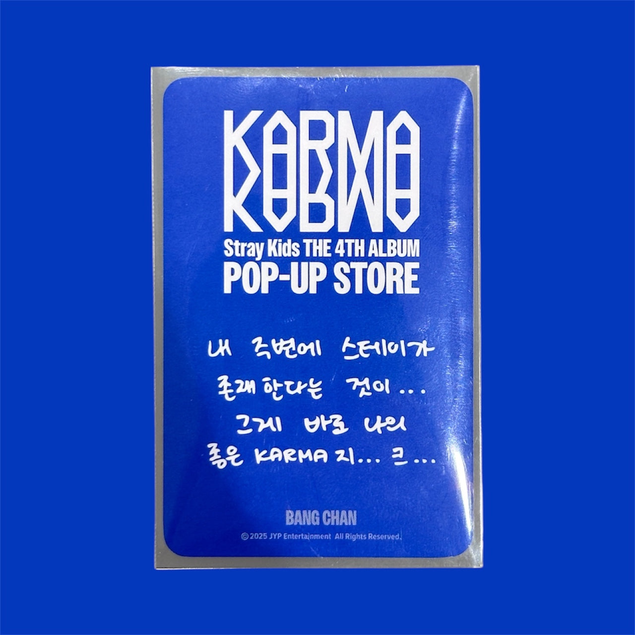 STRAY KIDS KARMA PHOTOCARD