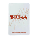 STRAY KIDS THIS & THAT SOUND WAVE LUCKY DRAW POB