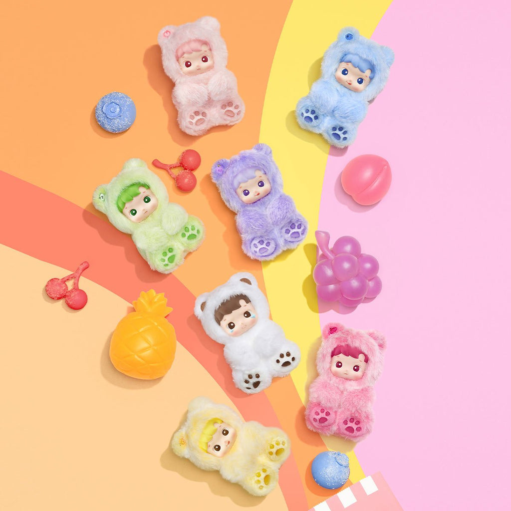 Pop Mart HACIPUPU Gummy Bear Series - Vinyl Plush Pendant Blind Box - Neko Pop