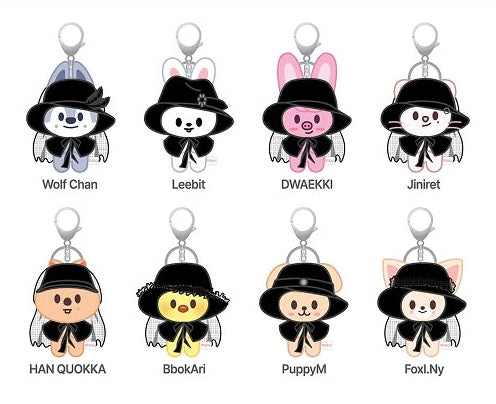 Stray Kids DO IT DO SKZOO PORTACHIAVI con COSTUME MAGNET PLUSH