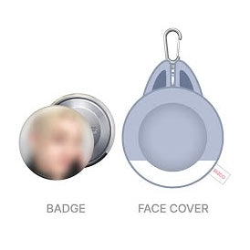 Stray Kids DO IT SOFT FACE BADGE & SKZOO COVER SET