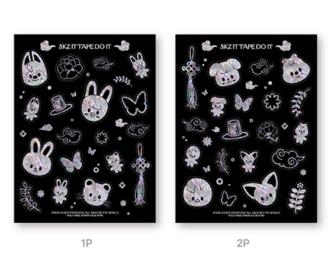Stray Kids DO IT SKZOO Sticker 2 Fogli