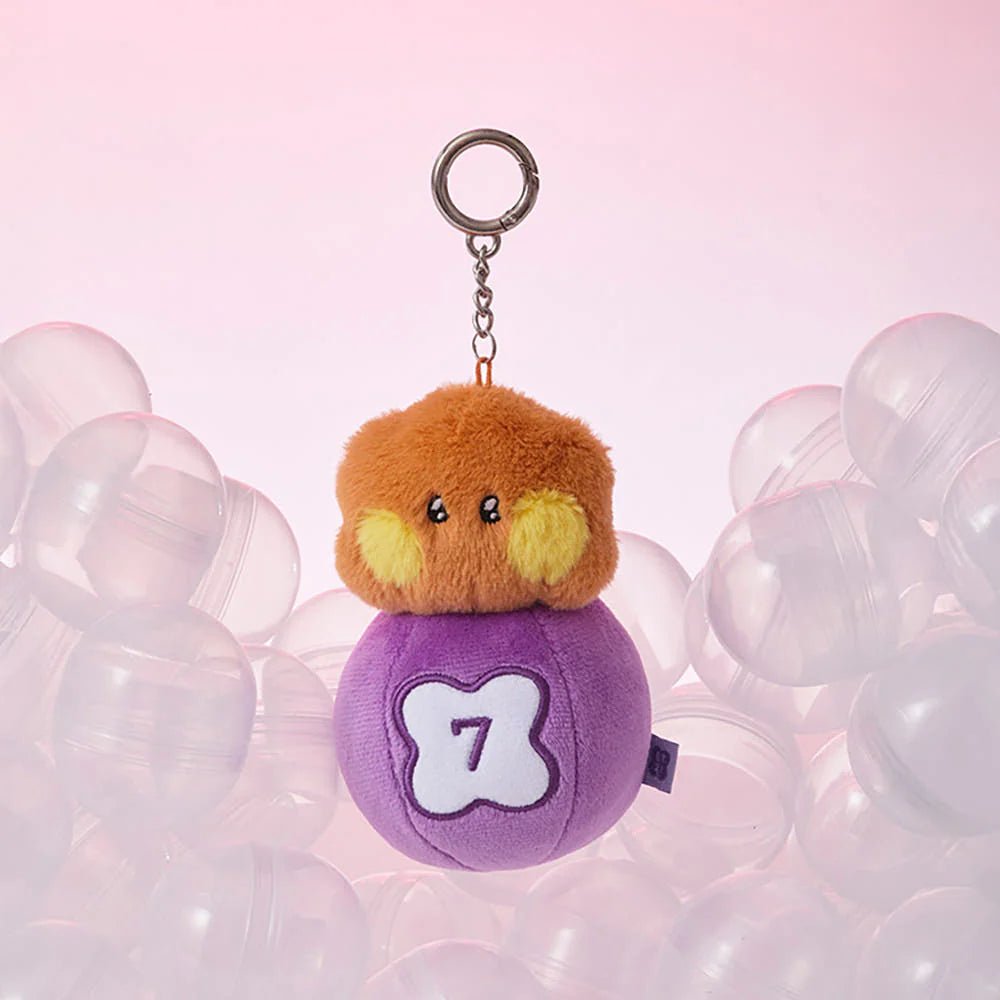 BTS - BT21 minini PLUSH KEYRING LUCKY GATCHA - Neko Pop