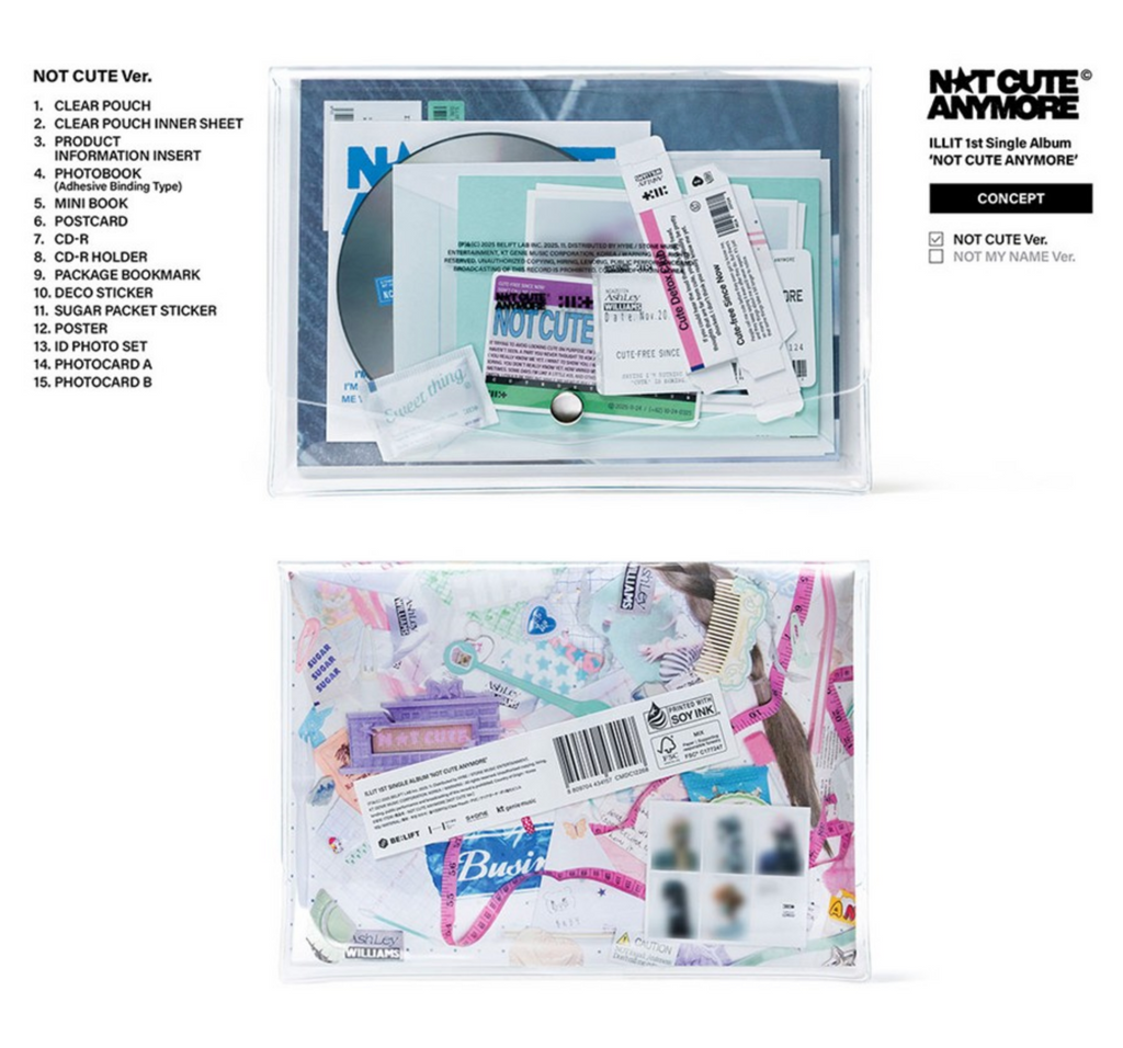 ILLIT – 1st Single Album [NOT CUTE ANYMORE]