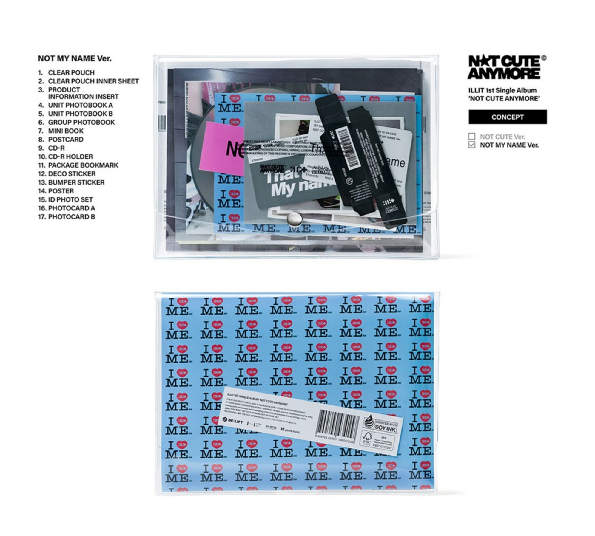 ILLIT – 1st Single Album [NOT CUTE ANYMORE]