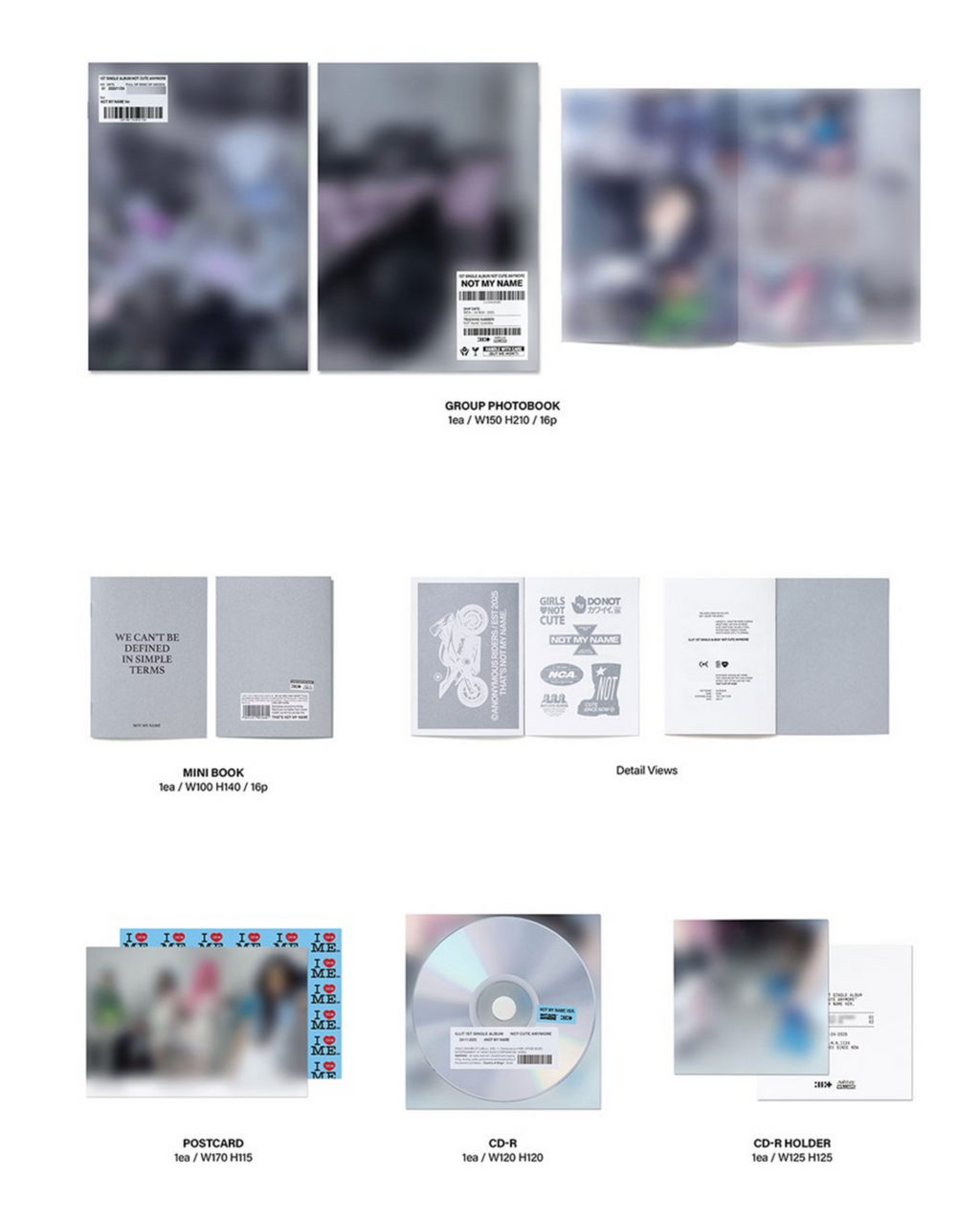 ILLIT – 1st Single Album [NOT CUTE ANYMORE]