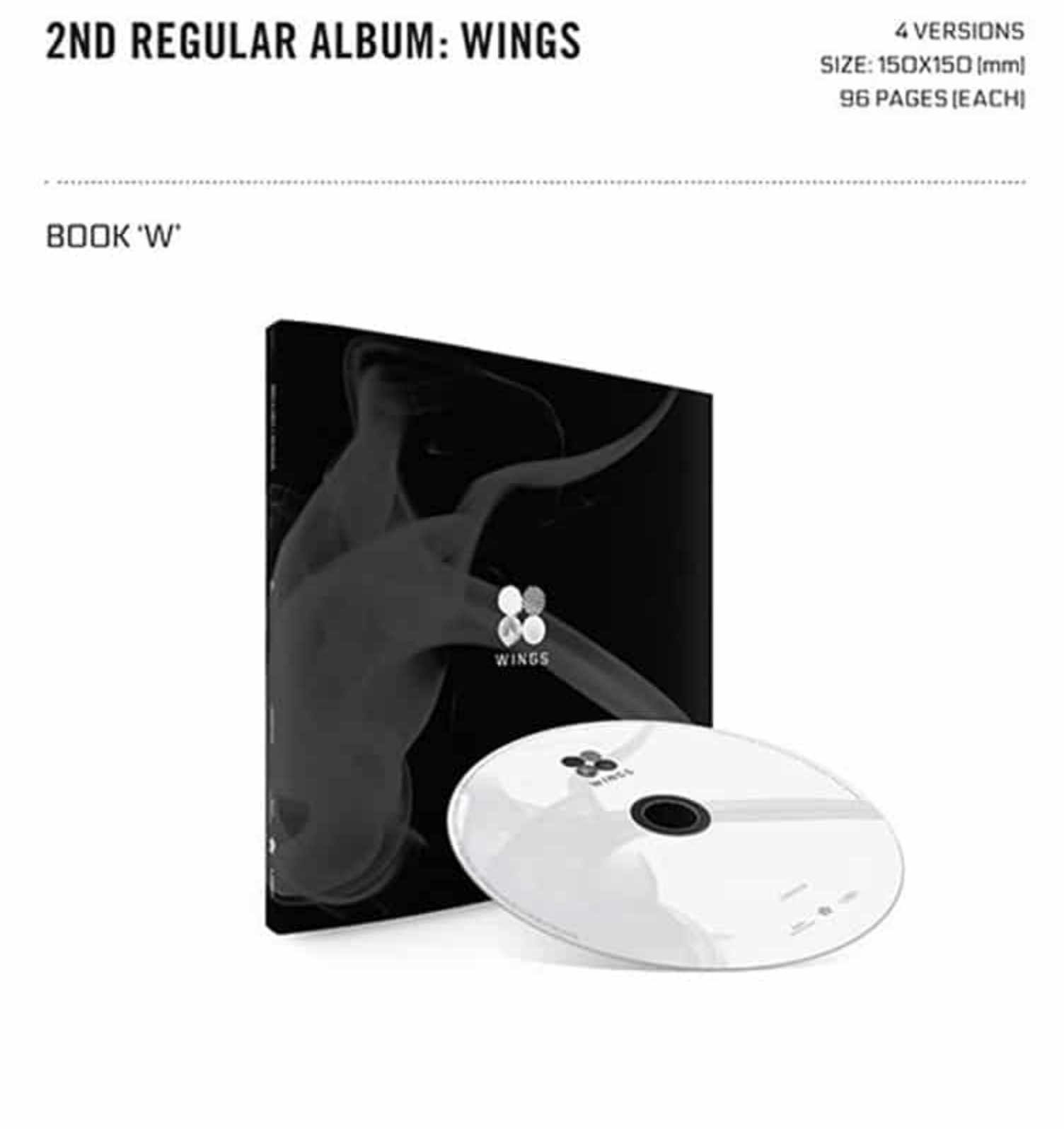 BTS – 2nd Full album [WINGS] - Neko Pop