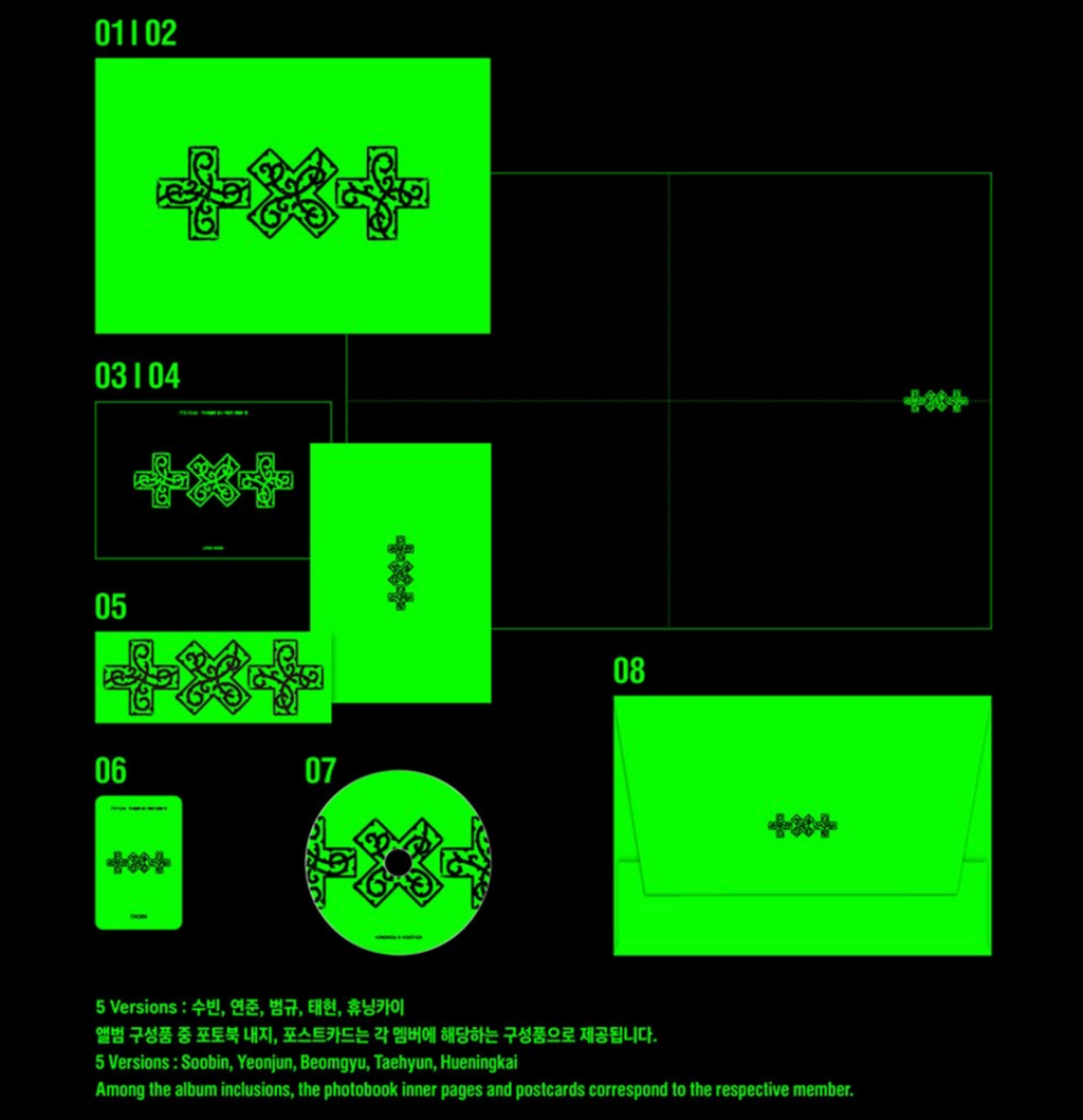 TXT – [7TH YEAR: A Moment of Stillness in the Thorns] (THORN Ver.)