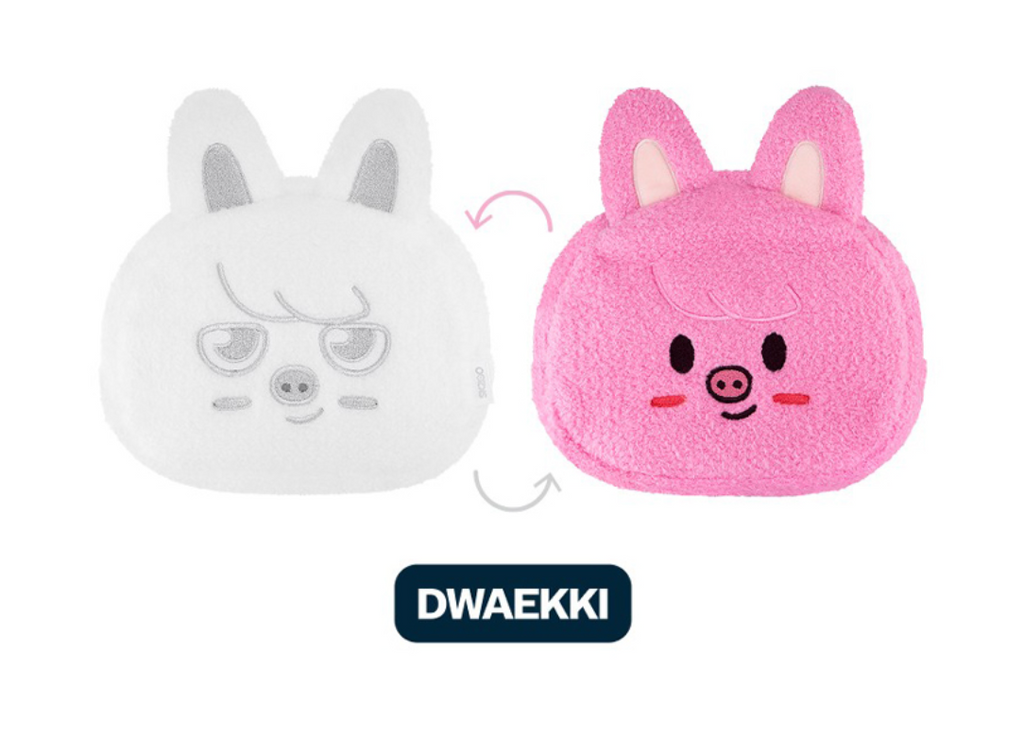Stray Kids dominATE : celebrATE MD SKZOO REVERSIBLE FACE POUCH