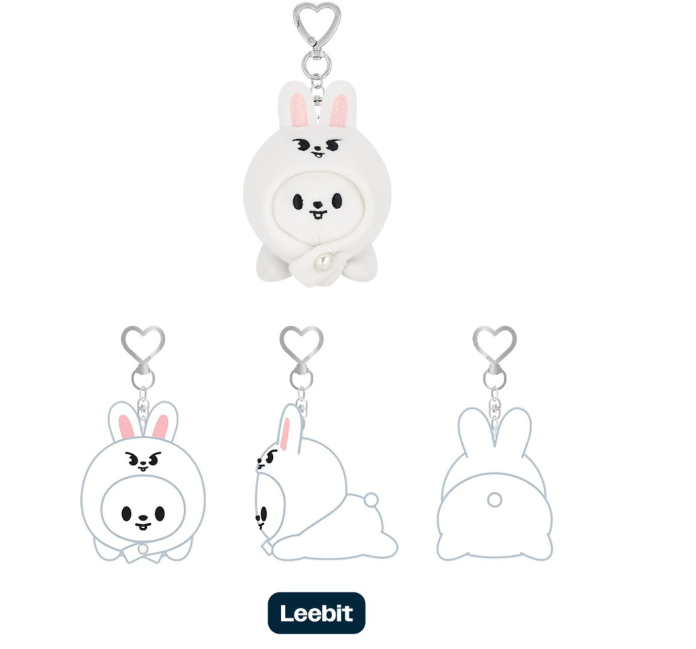 Stray Kids dominATE : celebrATE MD SKZOO KEYRING LYING Ver.