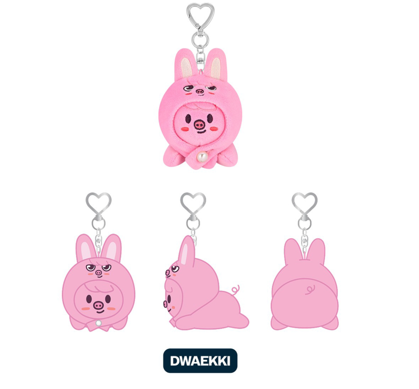 Stray Kids dominATE : celebrATE MD SKZOO KEYRING LYING Ver.