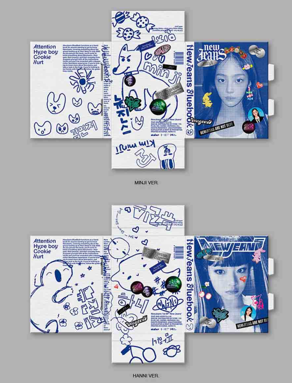 NewJeans – 1st EP [New Jeans] (Bluebook ver.)