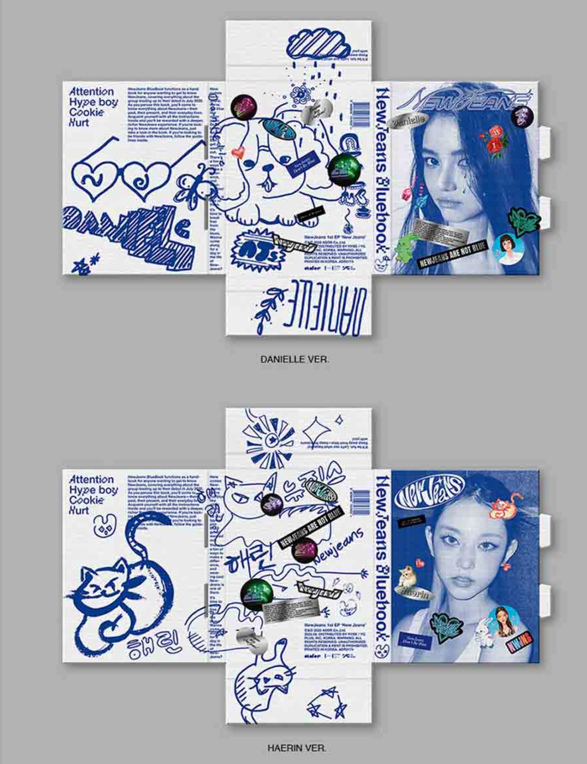 NewJeans – 1st EP [New Jeans] (Bluebook ver.)