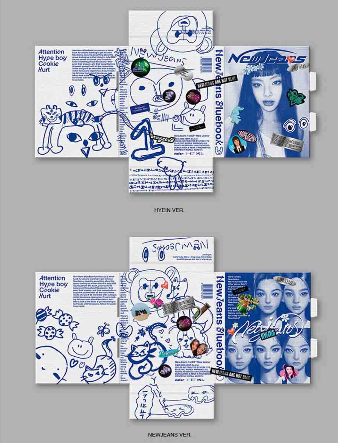 NewJeans – 1st EP [New Jeans] (Bluebook ver.)