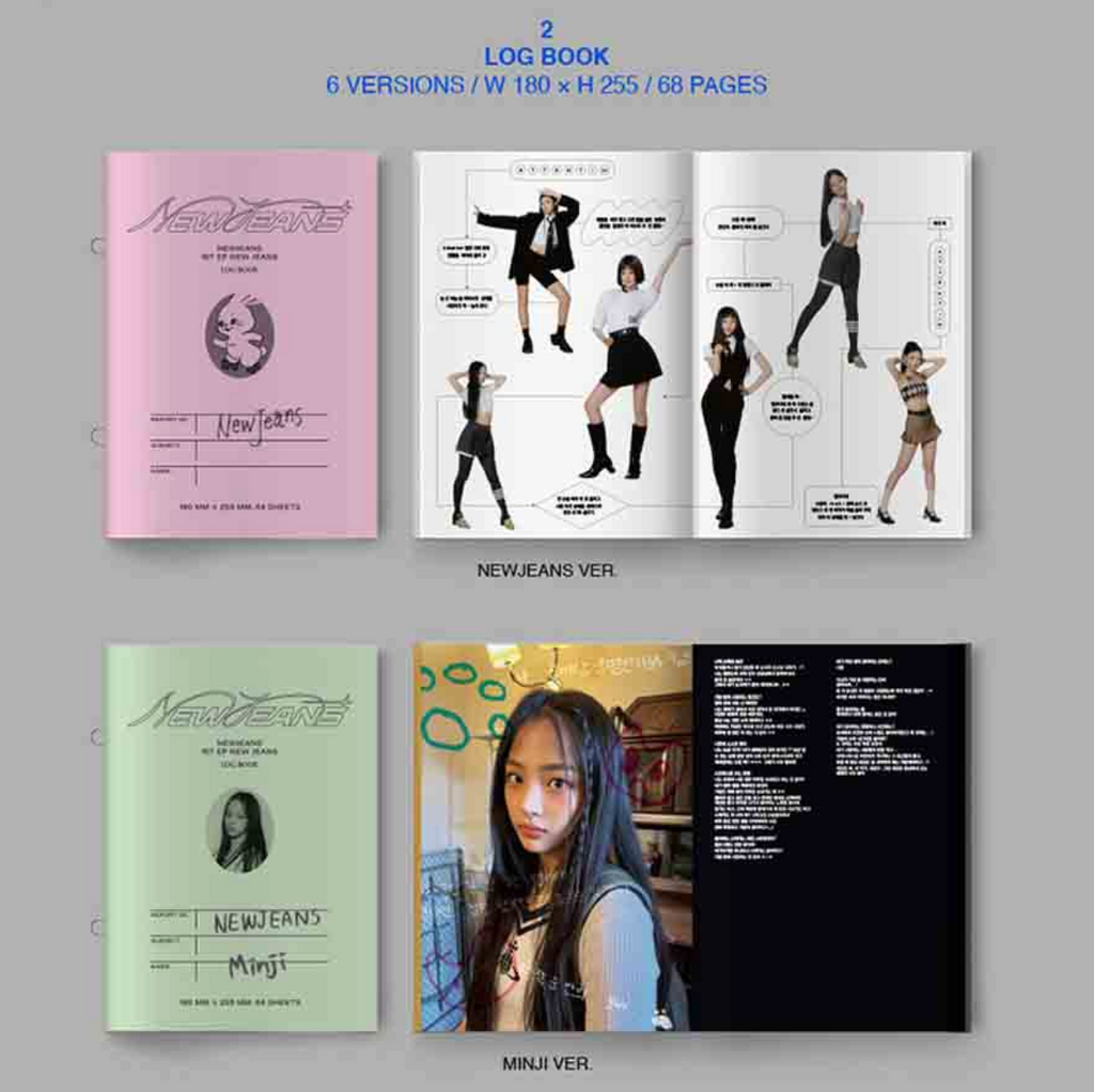 NewJeans – 1st EP [New Jeans] (Bluebook ver.)