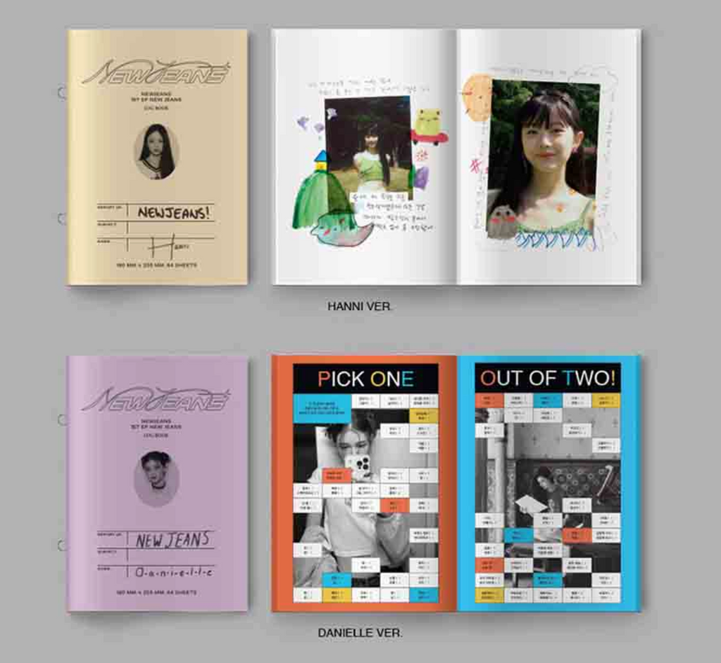 NewJeans – 1st EP [New Jeans] (Bluebook ver.)