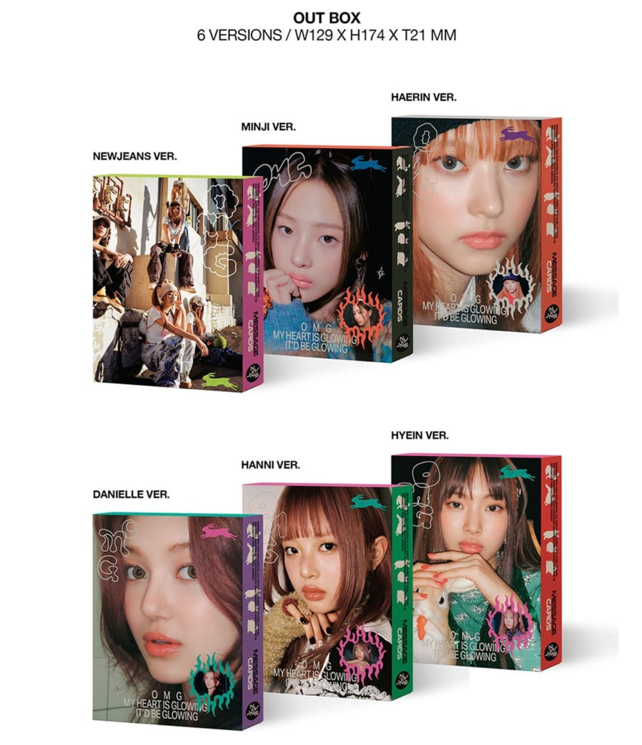 NewJeans – ‘OMG’ Message Card ver.