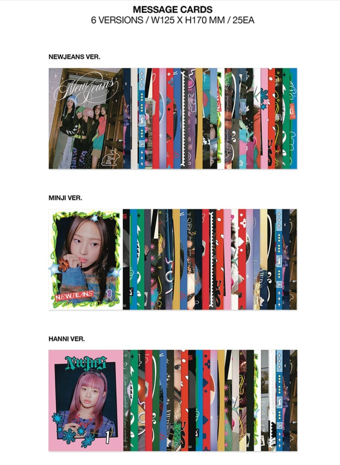 NewJeans – ‘OMG’ Message Card ver.