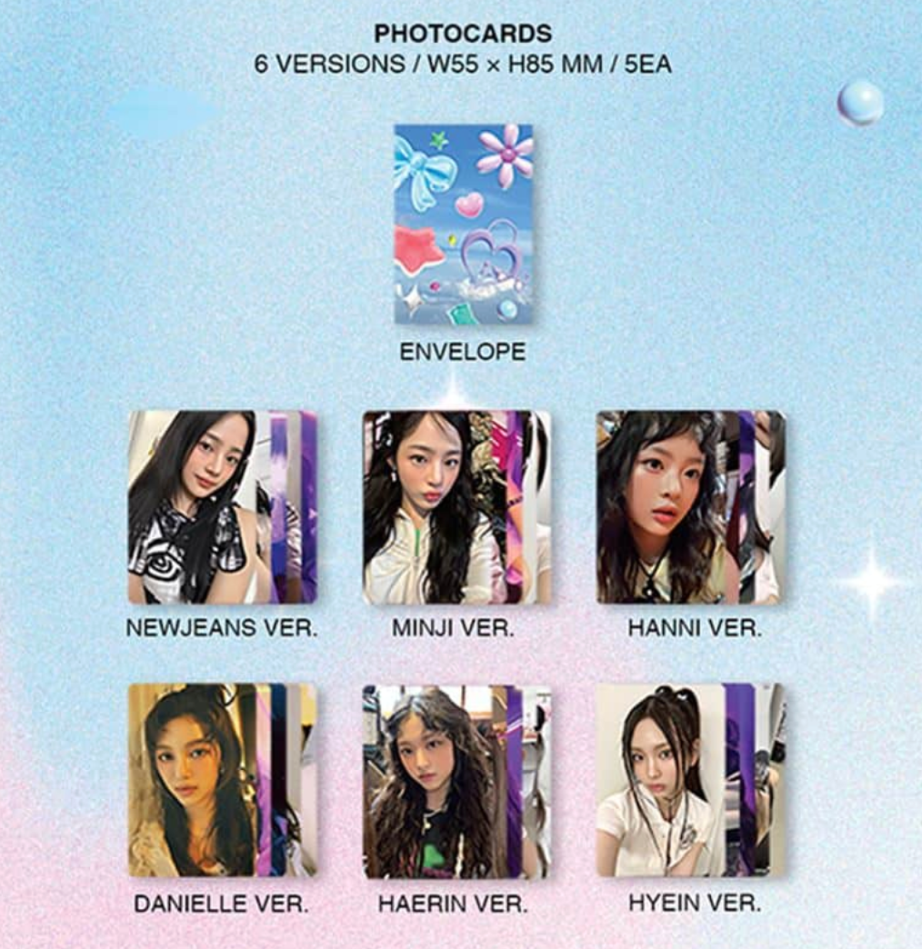 NewJeans – 2nd EP [Get Up] (Bunny Beach Bag ver.) - RANDOM