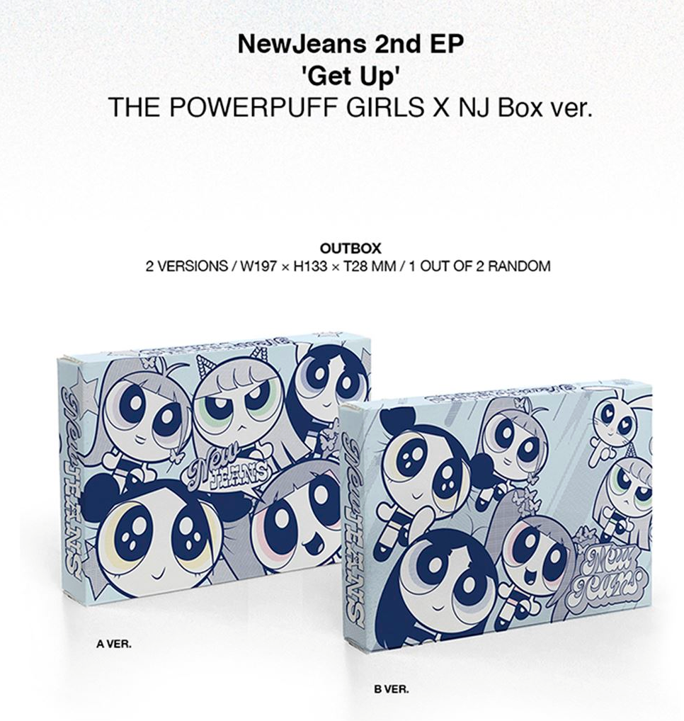 NewJeans – 2nd EP [Get Up] (The POWERPUFF GIRLS X NJ Box ver.)
