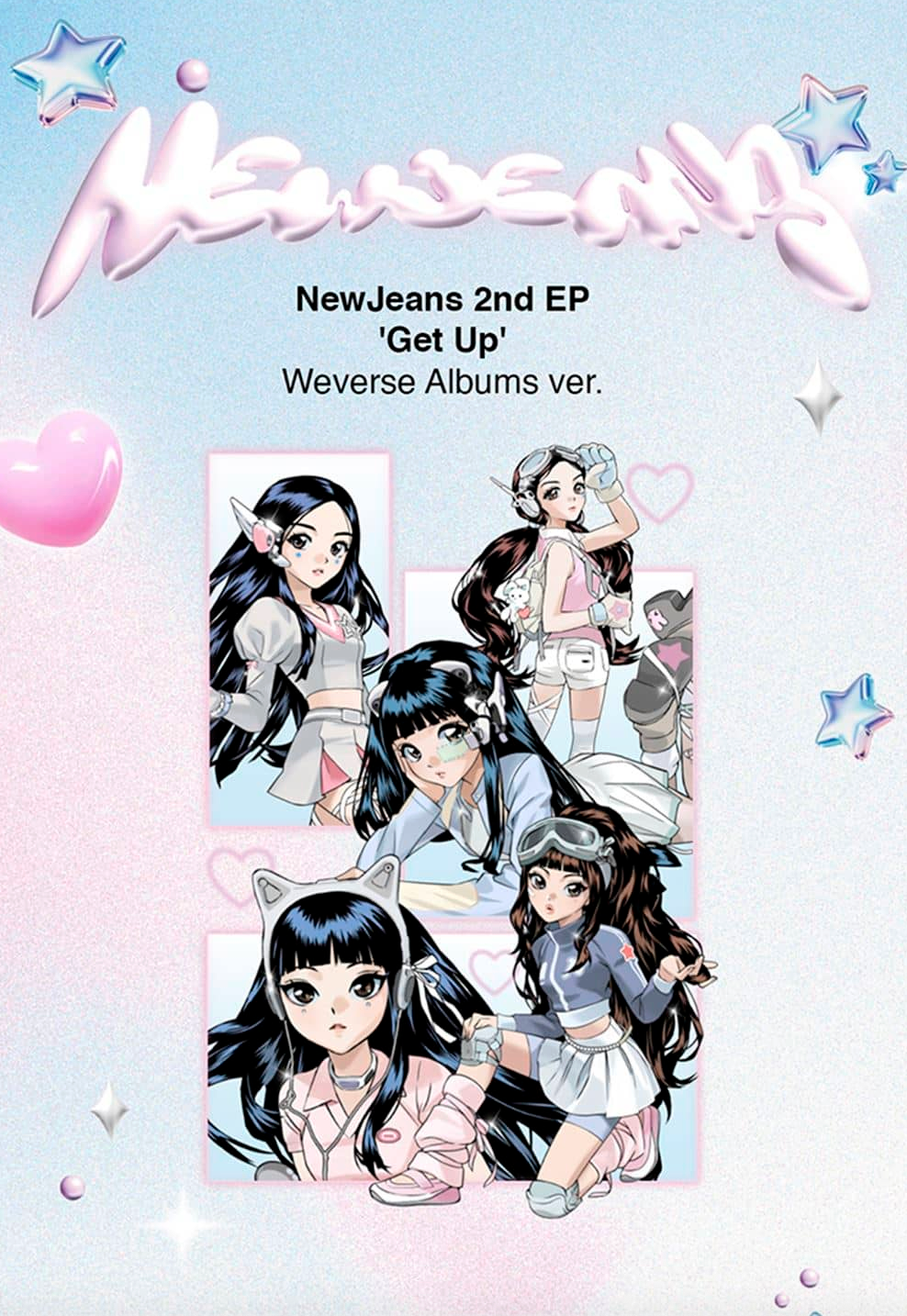 NewJeans – 2nd EP [Get Up] (Weverse Albums ver.)