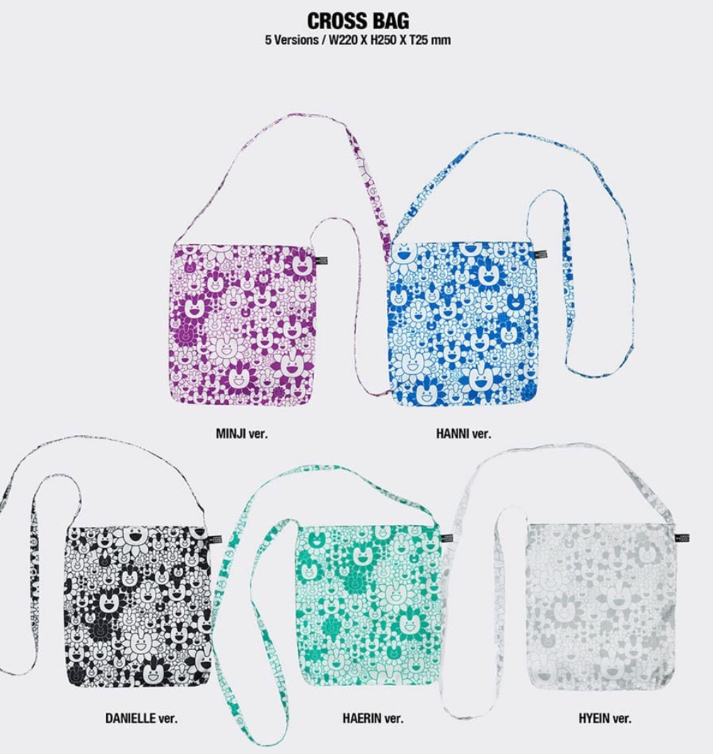 NewJeans – [Supernatural] (NJ X MURAKAMI Cross Bag ver.) - RANDOM