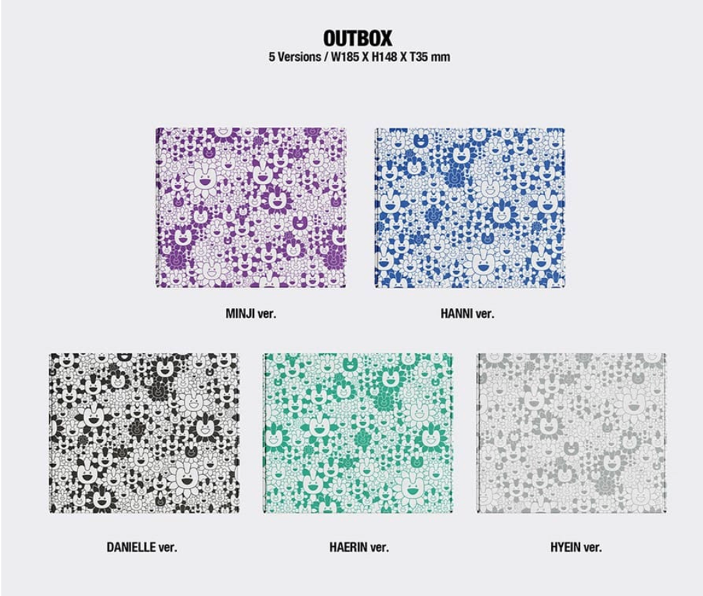 NewJeans – [Supernatural] (NJ X MURAKAMI Cross Bag ver.) - RANDOM