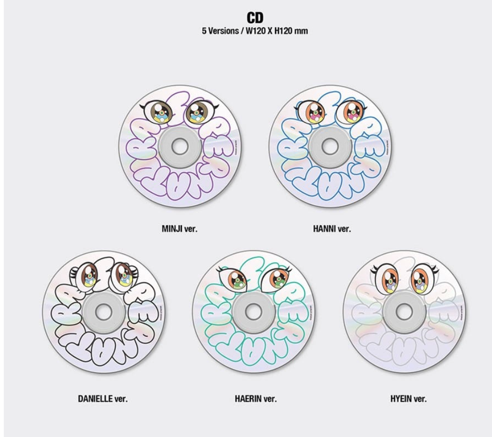 NewJeans – [Supernatural] (NJ X MURAKAMI Cross Bag ver.) - RANDOM