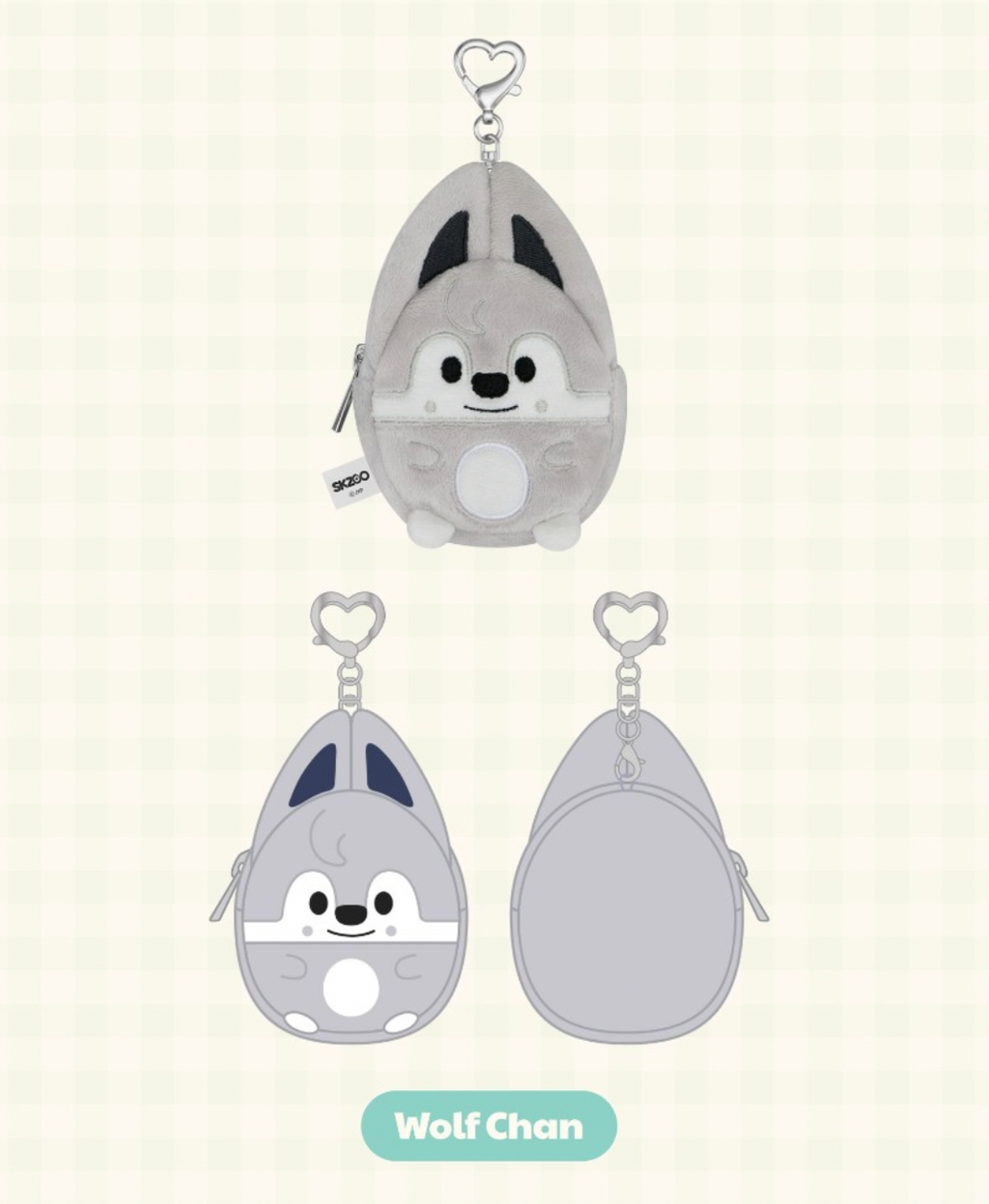 Stray Kids ZOOTOPIA2 | SKZOO PLUSH COIN POUCH