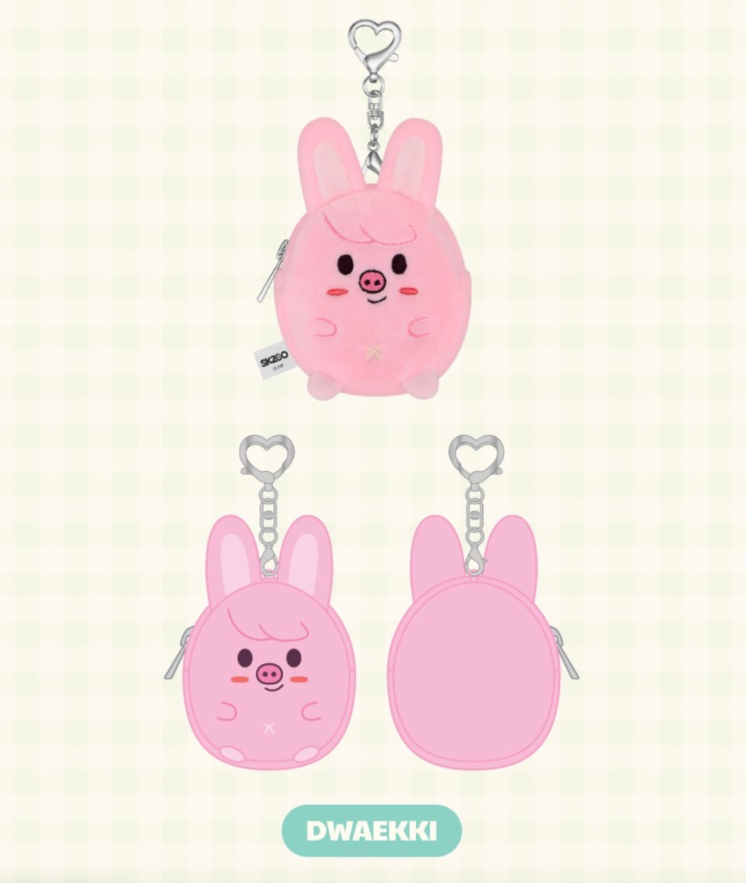 Stray Kids ZOOTOPIA2 | SKZOO PLUSH COIN POUCH