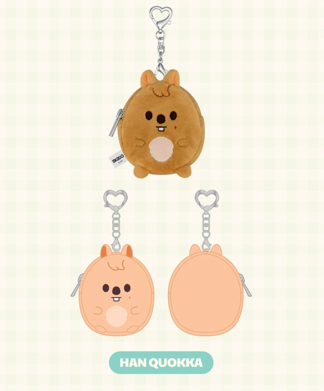 Stray Kids ZOOTOPIA2 | SKZOO PLUSH COIN POUCH