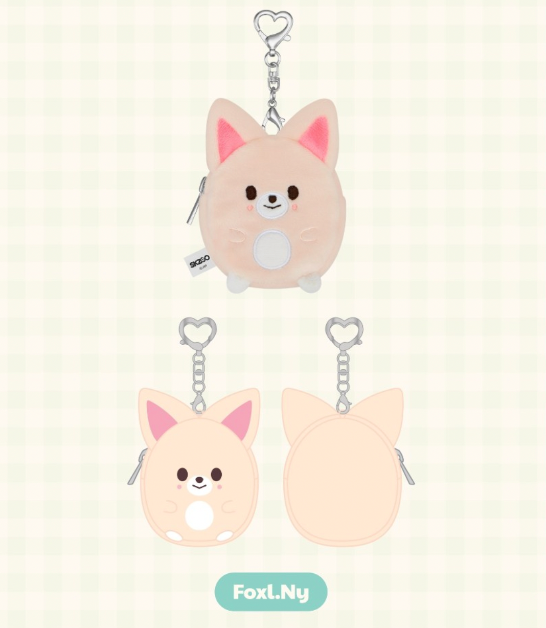 Stray Kids ZOOTOPIA2 | SKZOO PLUSH COIN POUCH