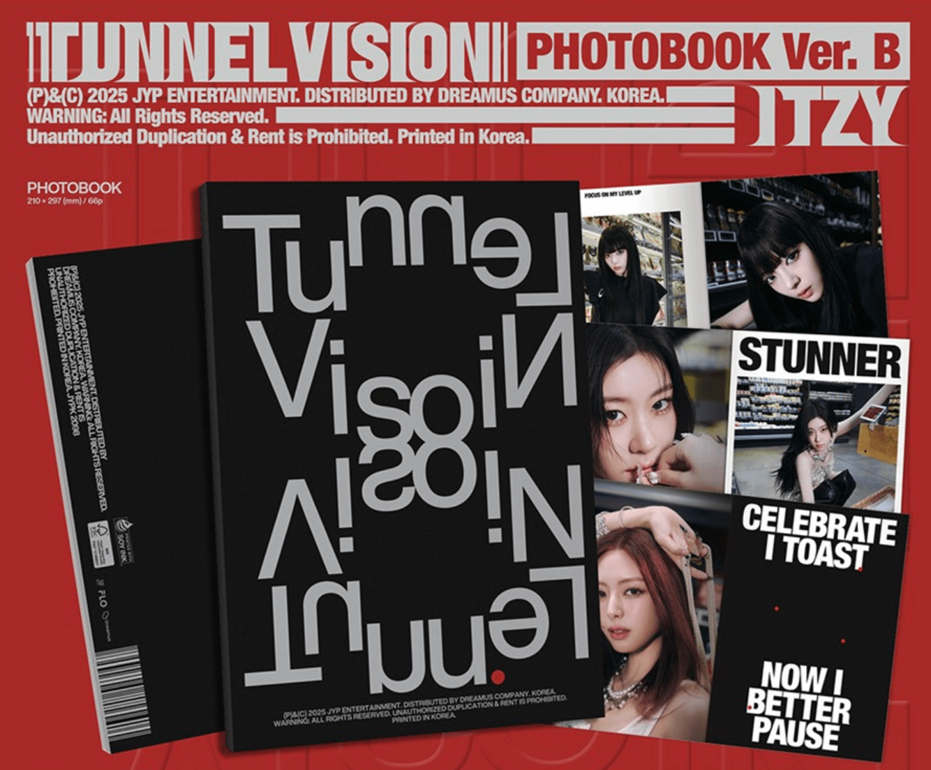 ITZY – TUNNEL VISION (Photobook Ver.) - Neko Pop