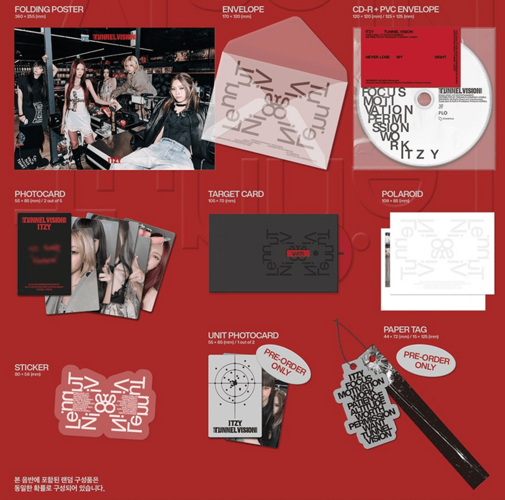 ITZY – TUNNEL VISION (Photobook Ver.) - Neko Pop