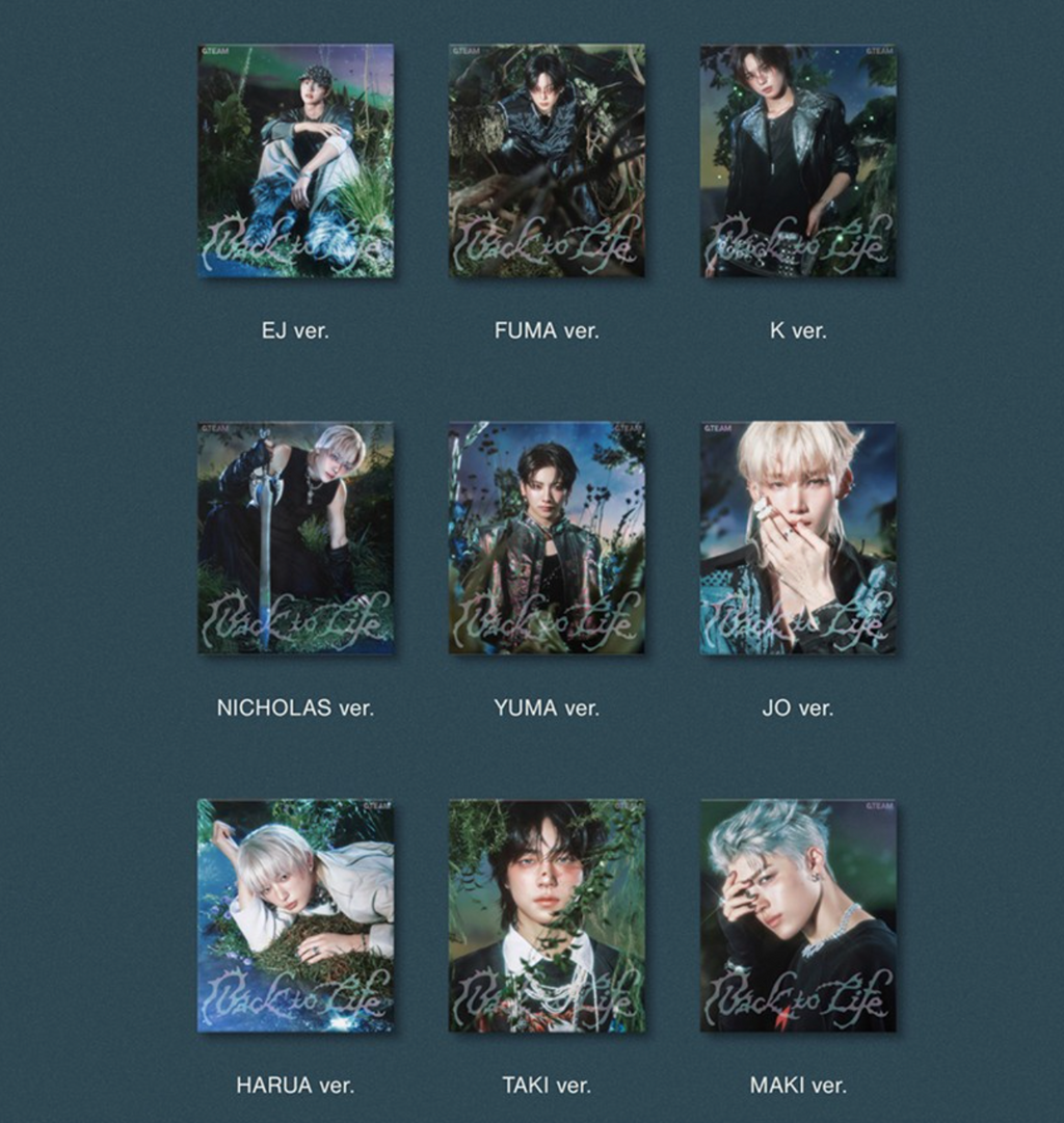 &TEAM – KR 1st Mini Album [Back to Life] (ROAR ver.) - Random