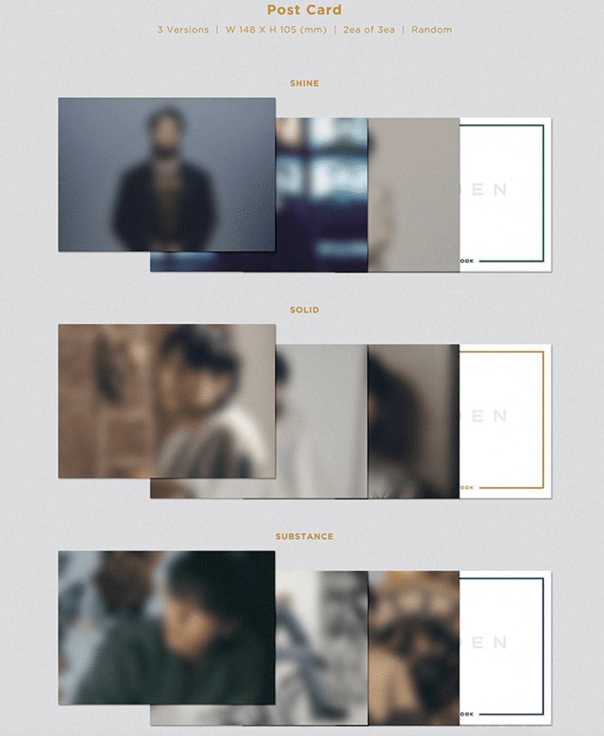 BTS Jung Kook – GOLDEN - Random