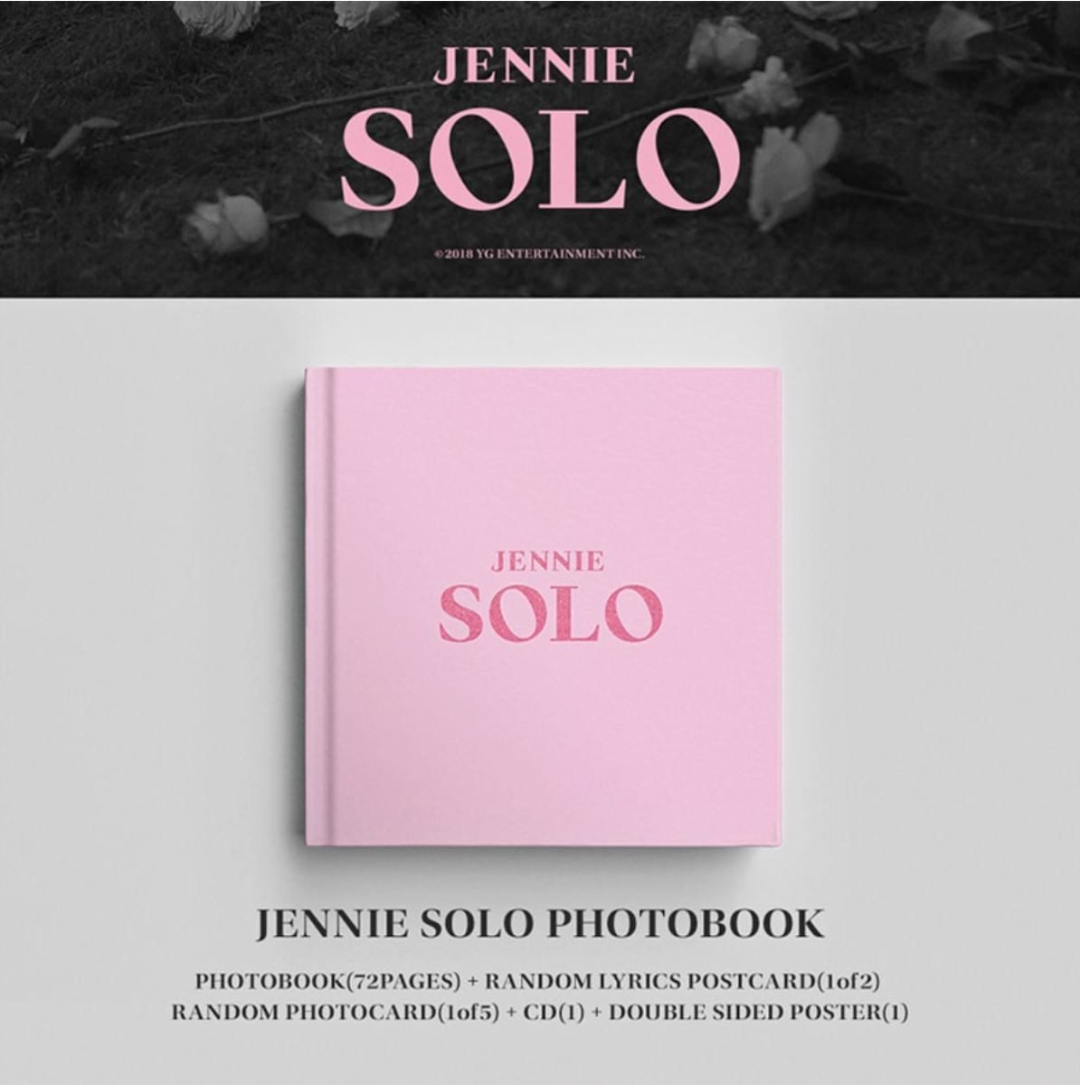 BLACKPINK (JENNIE) – [SOLO] PHOTOBOOK ver.