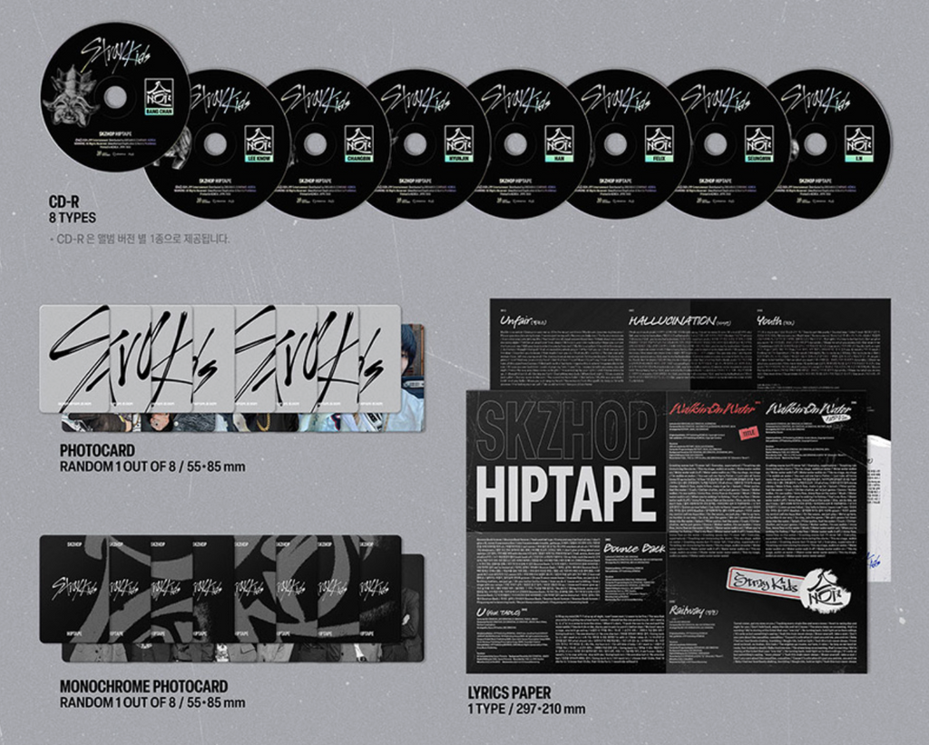 STRAY KIDS – [SKZHOP HIPTAPE ‘合 (HOP)’] (Accordion VER.)