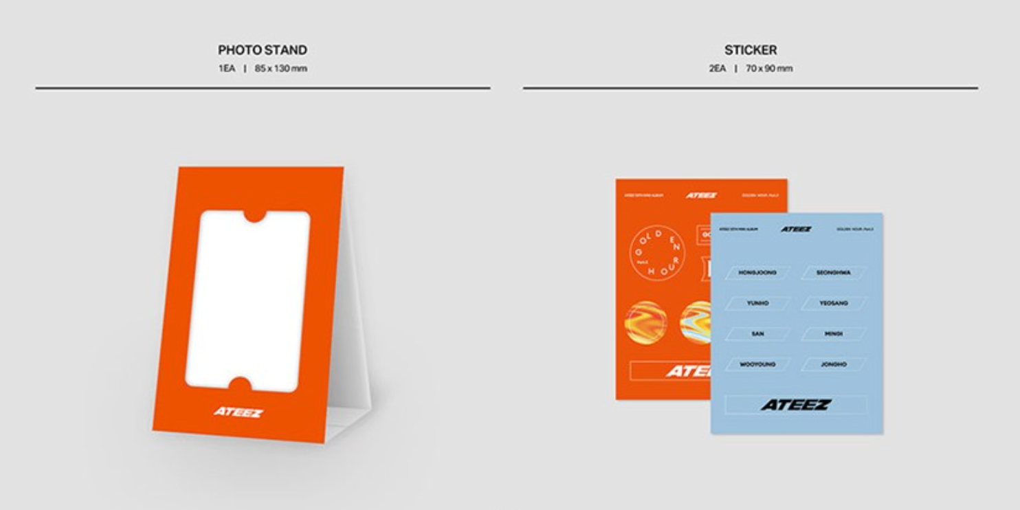 ATEEZ – 12th Mini Album [GOLDEN HOUR : Part.3] (POCAALBUM VER.)