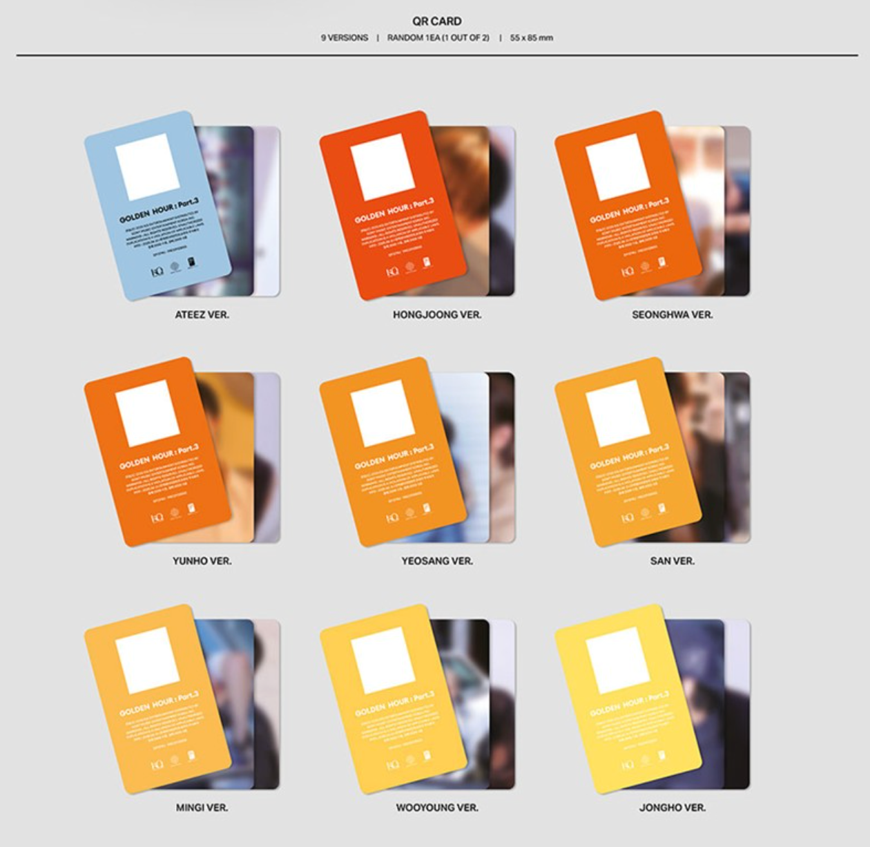 ATEEZ – 12th Mini Album [GOLDEN HOUR : Part.3] (POCAALBUM VER.)