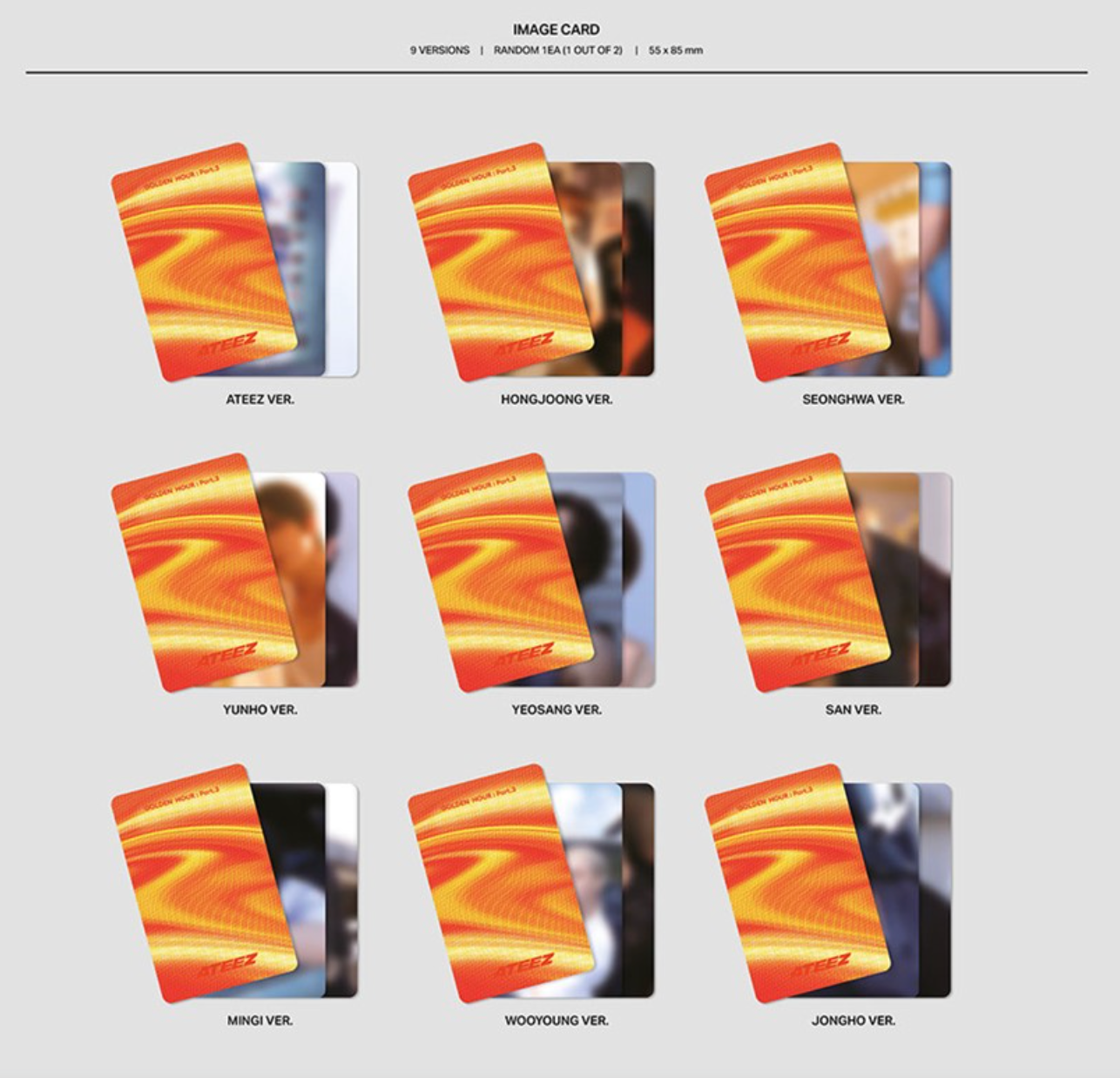 ATEEZ – 12th Mini Album [GOLDEN HOUR : Part.3] (POCAALBUM VER.)