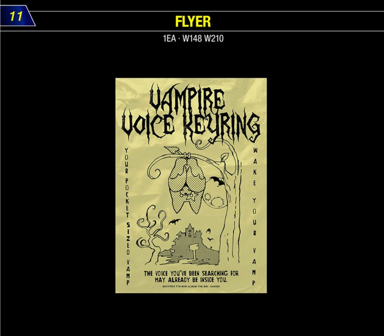 ENHYPEN – [THE SIN : VANISH] - Random