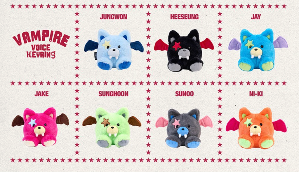 ENHYPEN – [THE SIN : VANISH] (Voice Keyring Ver.) Random